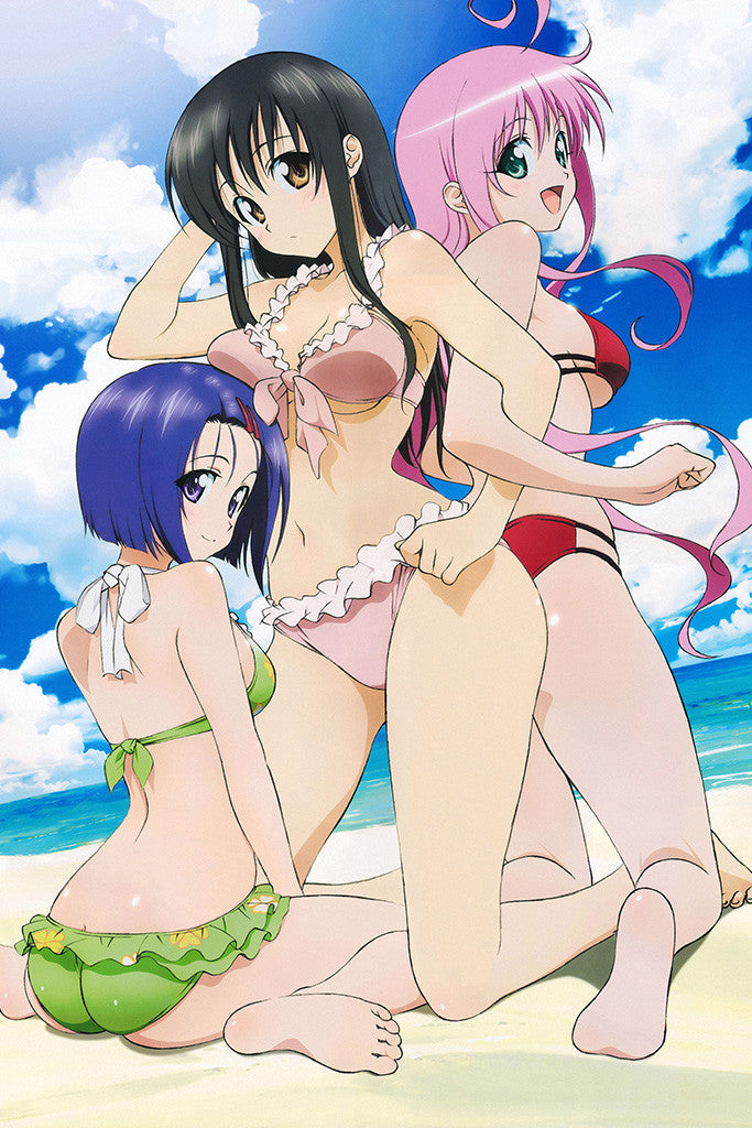 Sexy Anime Bikini - Three anime girls bikini - Hot porno