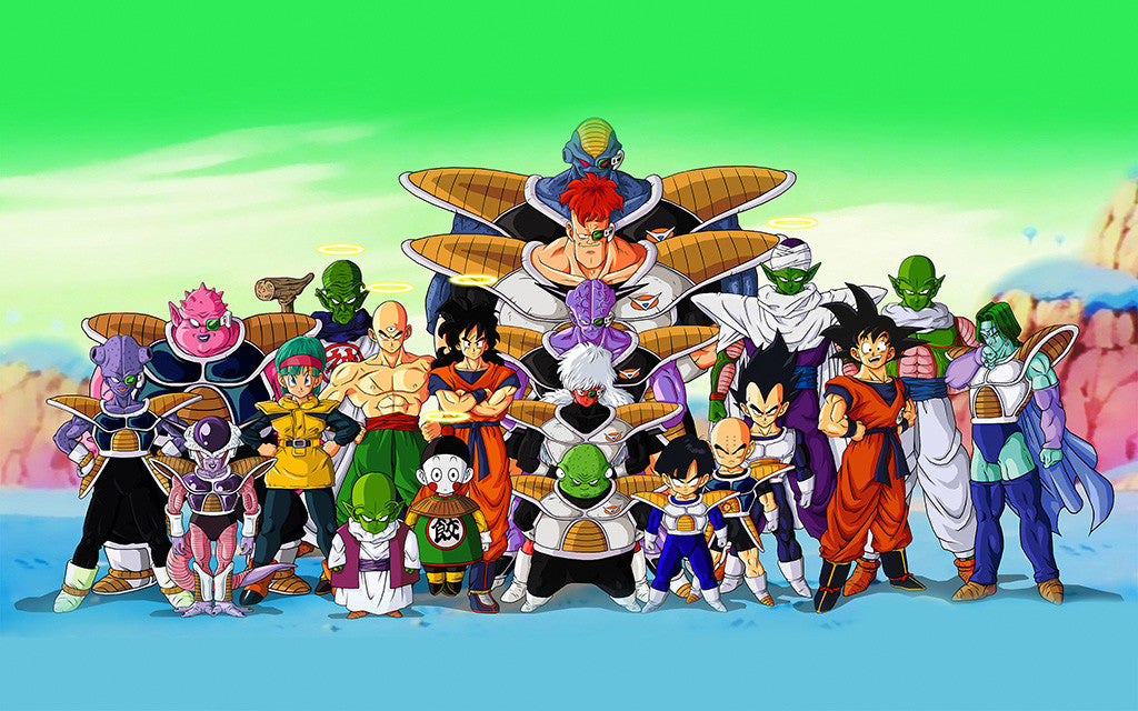 Dragon Ball Z All Characters Anime Poster My Hot Posters