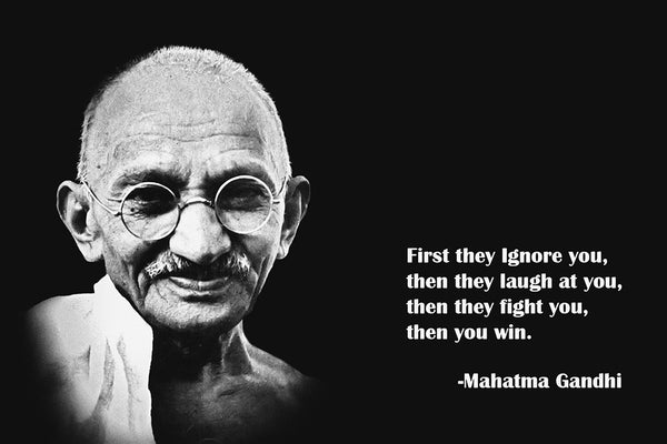 Mahatma Gandhi Quotes Poster – My Hot Posters
