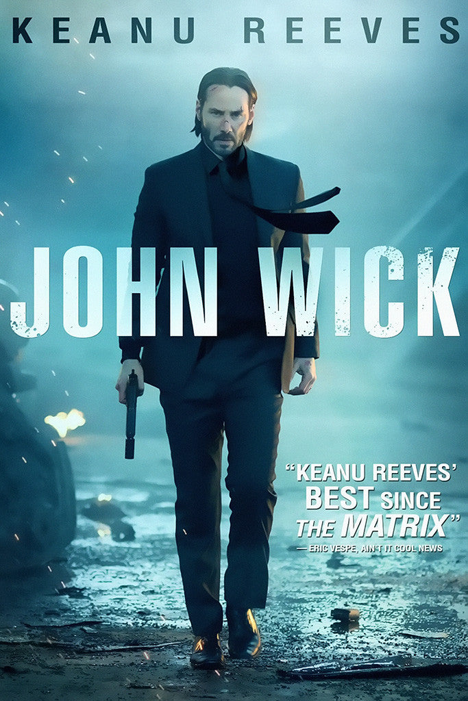 John Wick Keanu Reeves Movie Poster My Hot Posters 5082