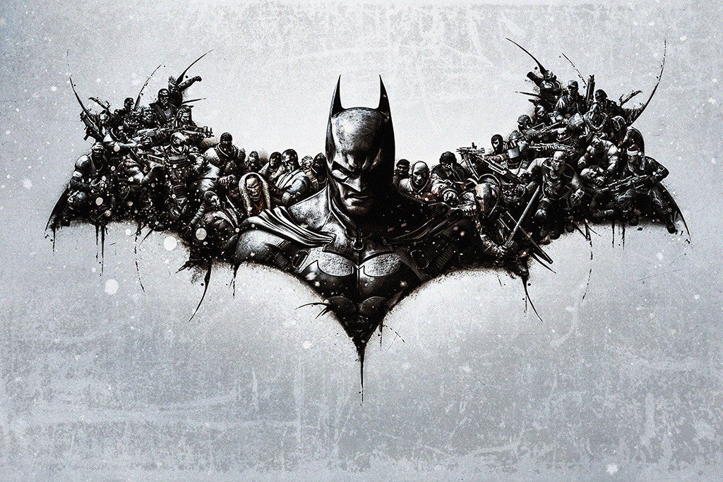 batman arkham city poster