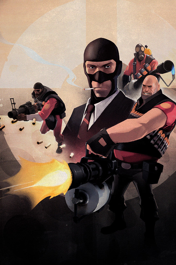 Team Fortress 2 Poster My Hot Posters