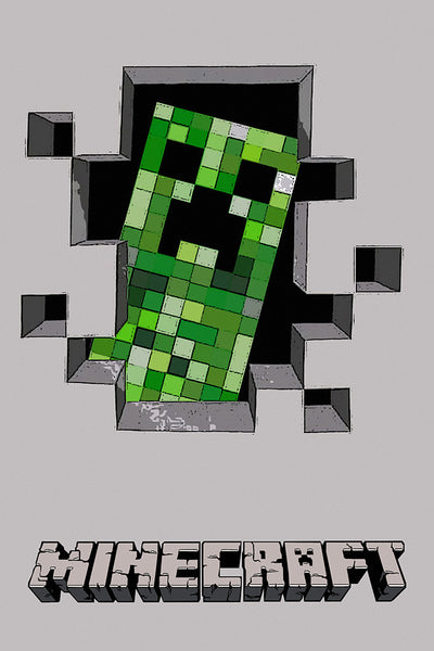 Creeper Minecraft Poster My Hot Posters 