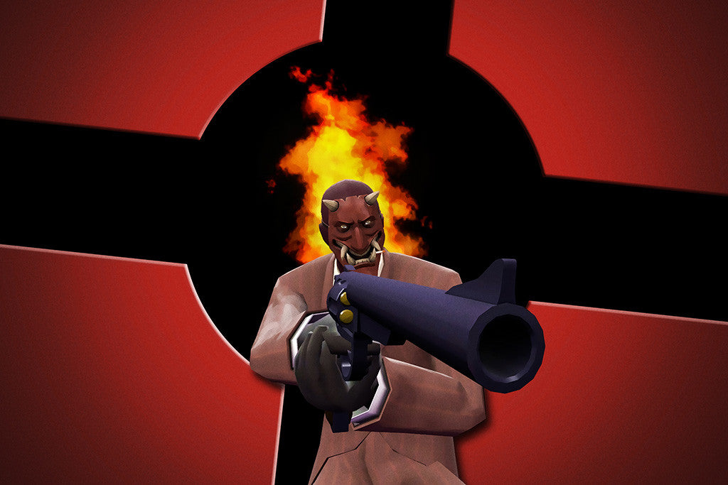 team fortress 2 spy poster