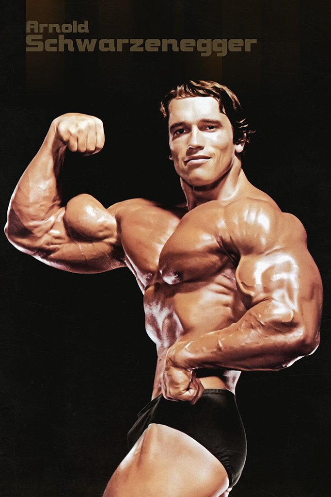 Arnold Schwarzenegger Young Gym Poster Uncle Poster - vrogue.co