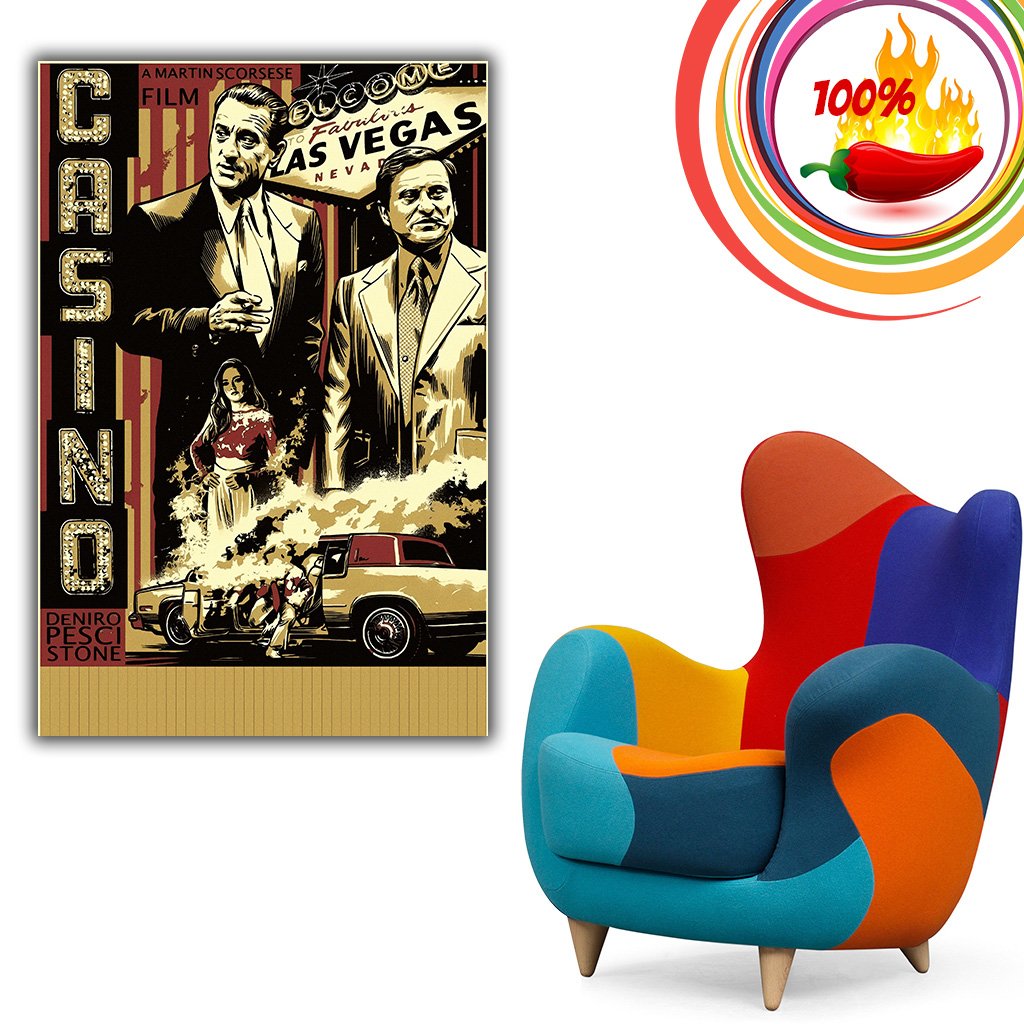 casino movie poster suits