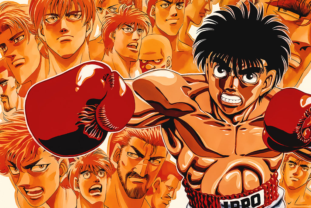 Hajime no Ippo New Challenger Anime Art Poster My Hot