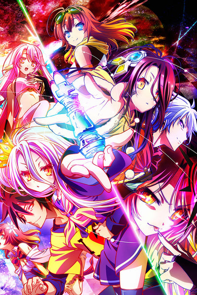 No Game No Life Zero Anime Art Poster My Hot Posters