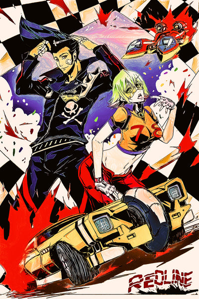 Redline Anime  Art Poster  My Hot Posters 