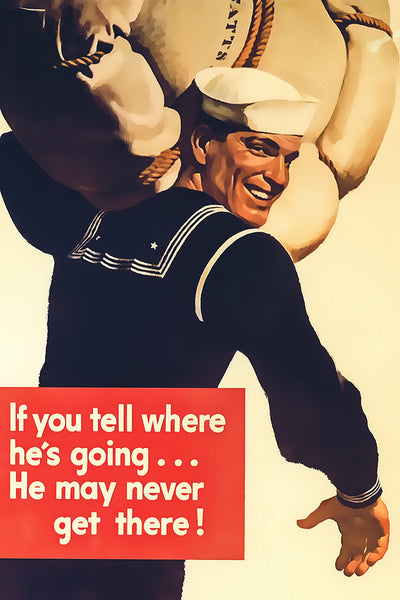 Military Propaganda Sailor (10/10) Poster – My Hot Posters