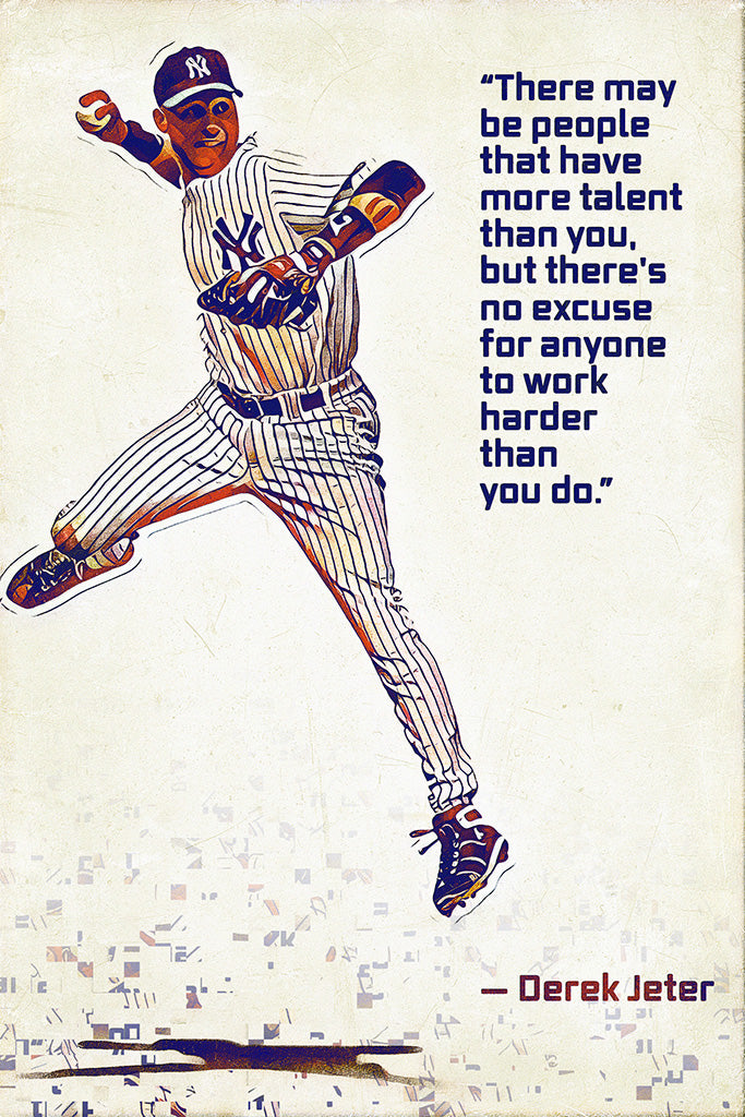 Derek Jeter Quotes Poster – My Hot Posters