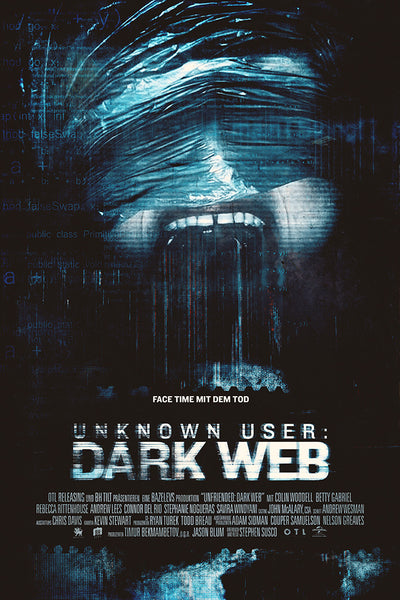 dark web unfriended poster film movies posters