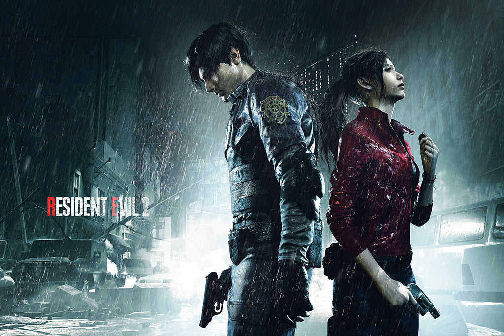 Resident Evil 2 Remake Video Game Poster – My Hot Posters