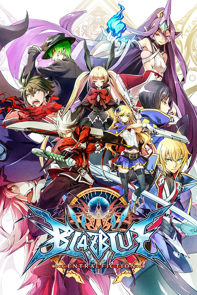 blazblue central fiction colors