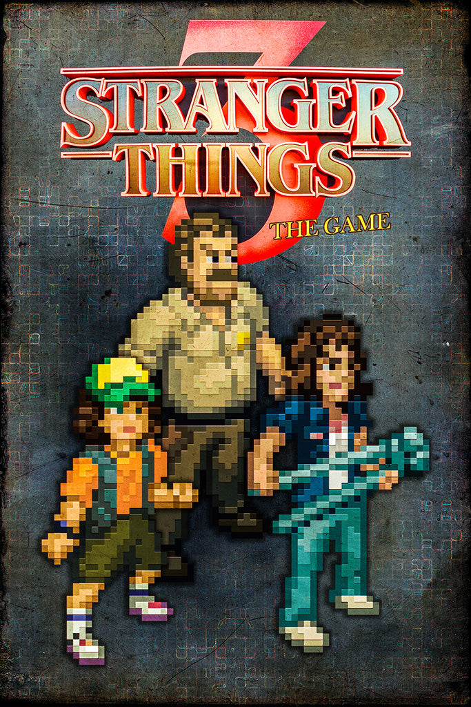 Stranger Things 3 The Game Poster My Hot Posters