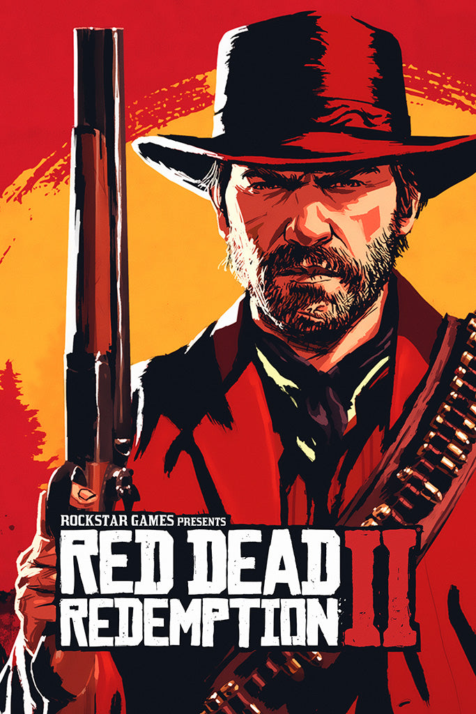 Red Dead Redemption II Video Game Poster – My Hot Posters