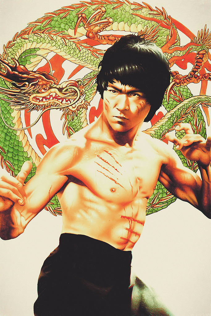 Bruce Lee Dragon Poster – My Hot Posters