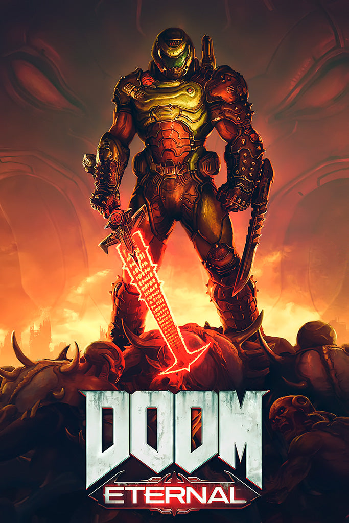 Doom Eternal Game Poster - My Hot Posters