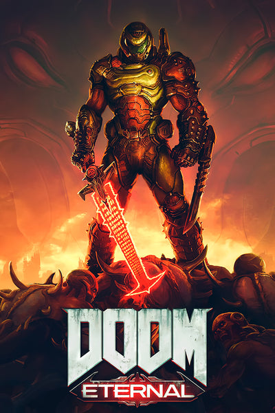 Doom Eternal Game Poster My Hot Posters