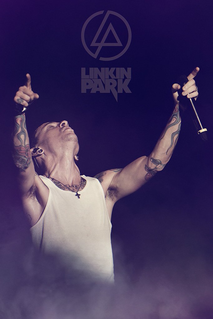 Linkin Park Chester Bennington Poster – My Hot Posters