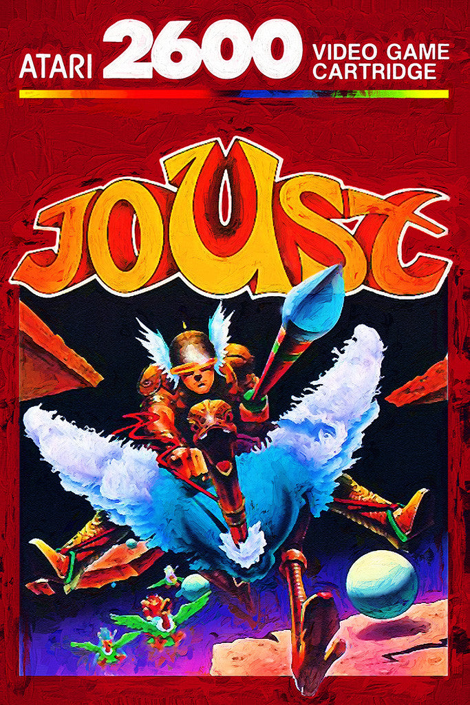 Joust Old Classic Retro  Game  Poster  My Hot Posters 