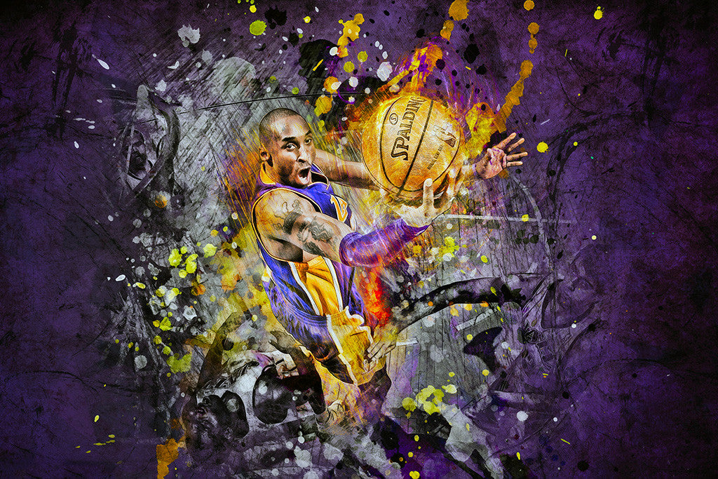 Kobe Bryant Basketball NBA Poster 8/14 – My Hot Posters