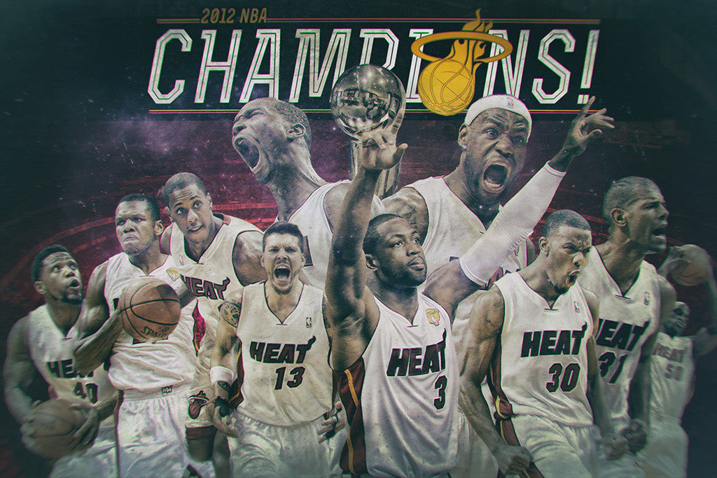 lebron and wade poster