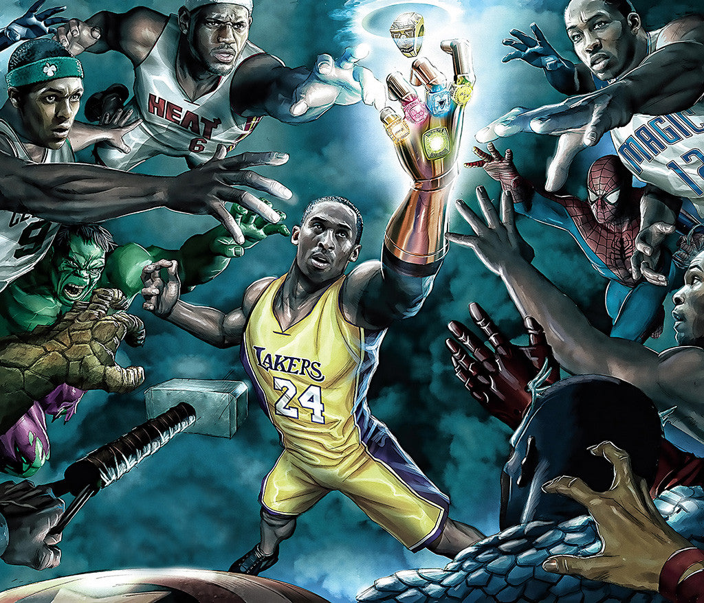 Kobe Bryant Lebron James NBA Basketball Poster – My Hot Posters