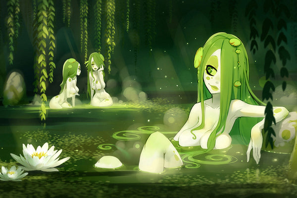 Girls Swamp Anime Poster - My Hot Posters