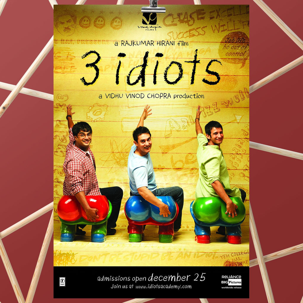 3 idiots poster