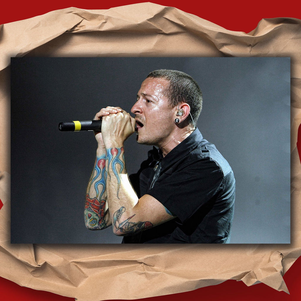 Linkin Park Lead Singer Poster My Hot Posters