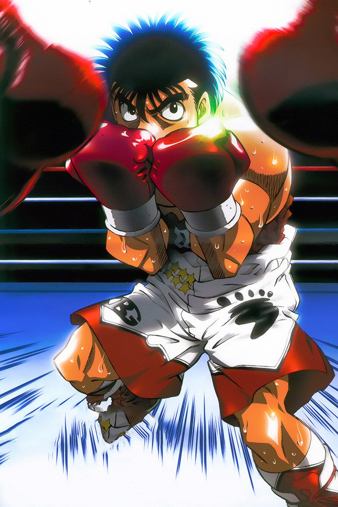 Hajime No Ippo Boxing Anime Poster – My Hot Posters