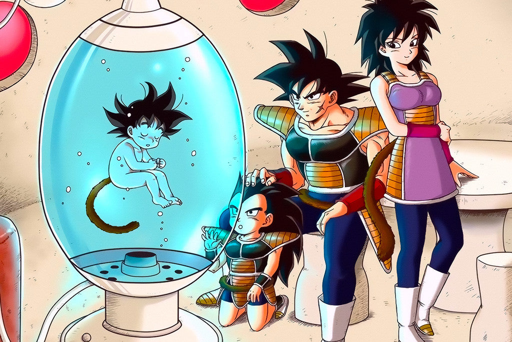 Dragon Ball Z Goku Saiyan Anime Poster - My Hot Posters
