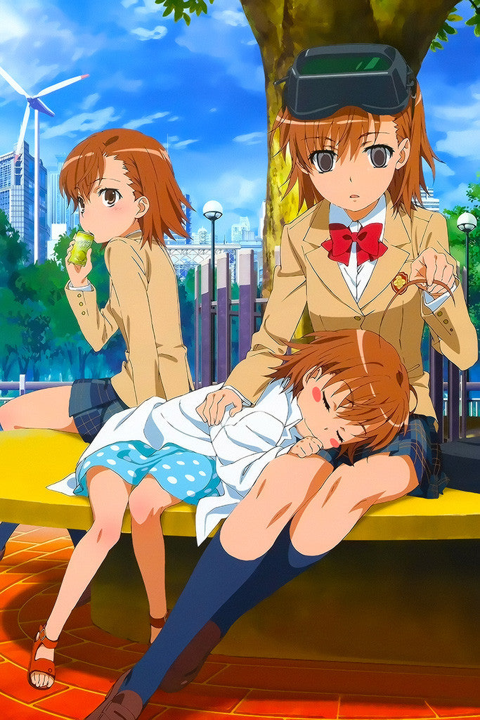 A Certain Scientific Railgun Anime Girls Poster My Hot Posters