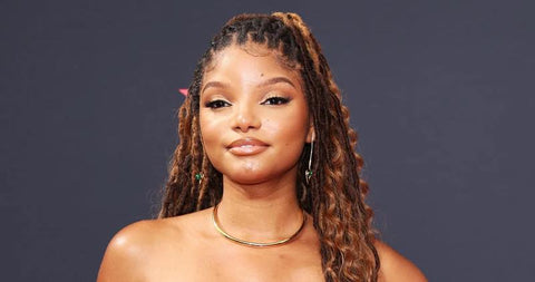 halle bailey celebrity hairstyle