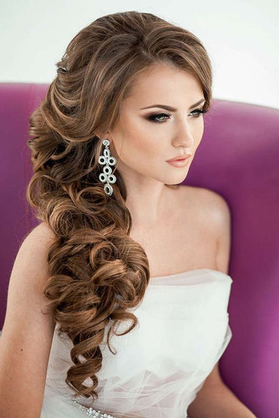 55 Bridal Hairstyles You Can Try For Your Reception In 2024