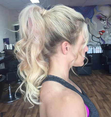 Curly High Ponytail