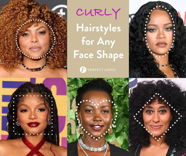 curly hairstyles for every face shape