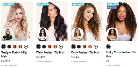 I-Tip Hair Extensions