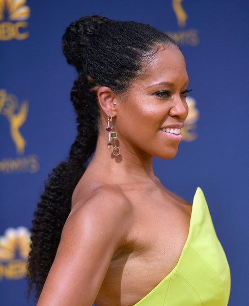 Regina King Braided Ponytail