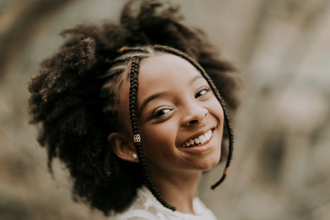 black hairstyle for kids
