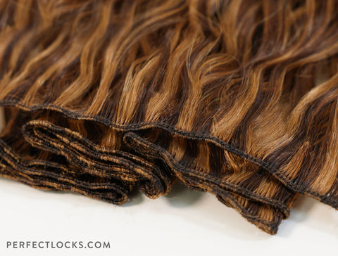 hand-tied weft hair extensions
