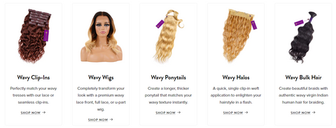 Wavy Hair Extensions