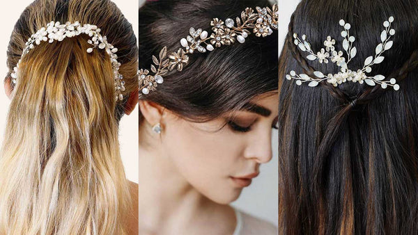 Trending: Greek style hair accessories on your engagement | WedMeGood