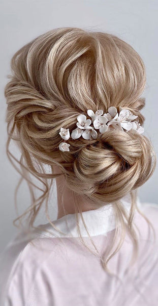 Low Chignon Wedding Hairstyle