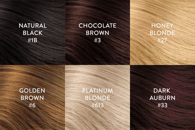 Hair Color Chart With Name