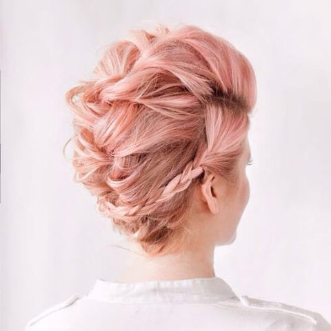 50 Stunning Updos For Any Occasion in 2022 : Messy Mohawk Updo