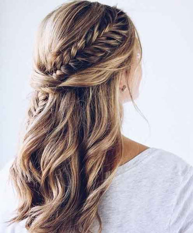 Fishtail Braid Crown