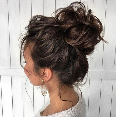 how to do a messy bun