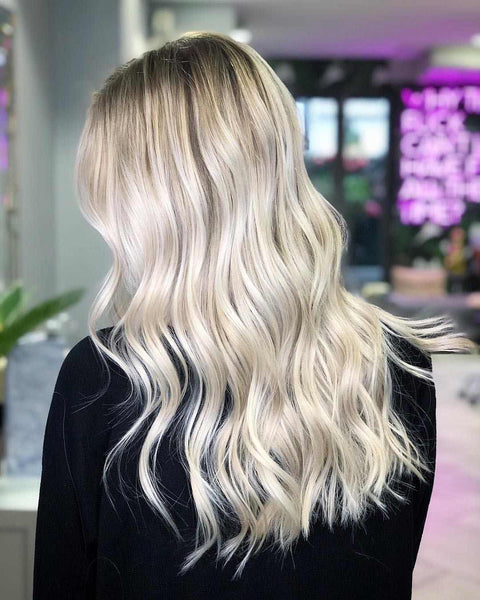 Iced Blonde Hair Color